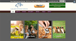 Desktop Screenshot of plumcreekveterinaryservices.com